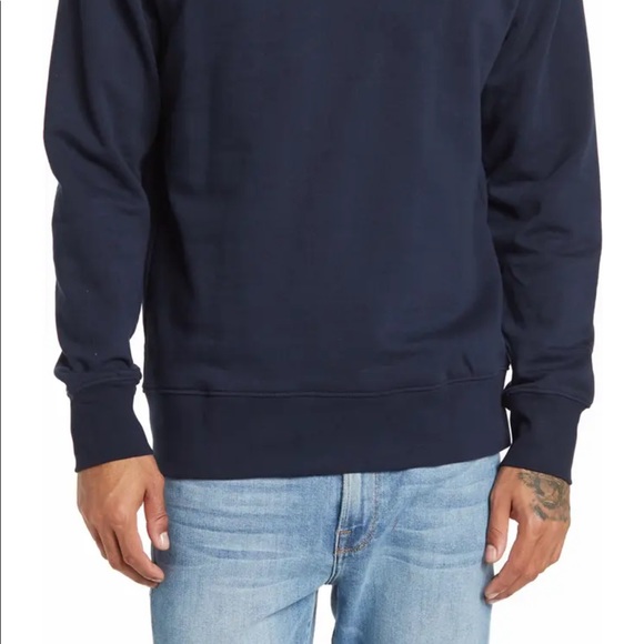 1/4 Zip French Terry Sweatshirt - Picture 3 of 3